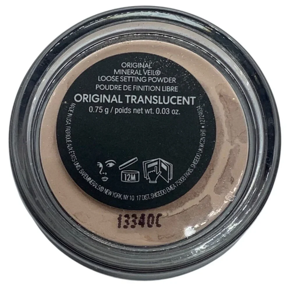 BareMinerals Original Mineral Veil Loose Setting Powder‎ 0.03 Oz Makeup NEW